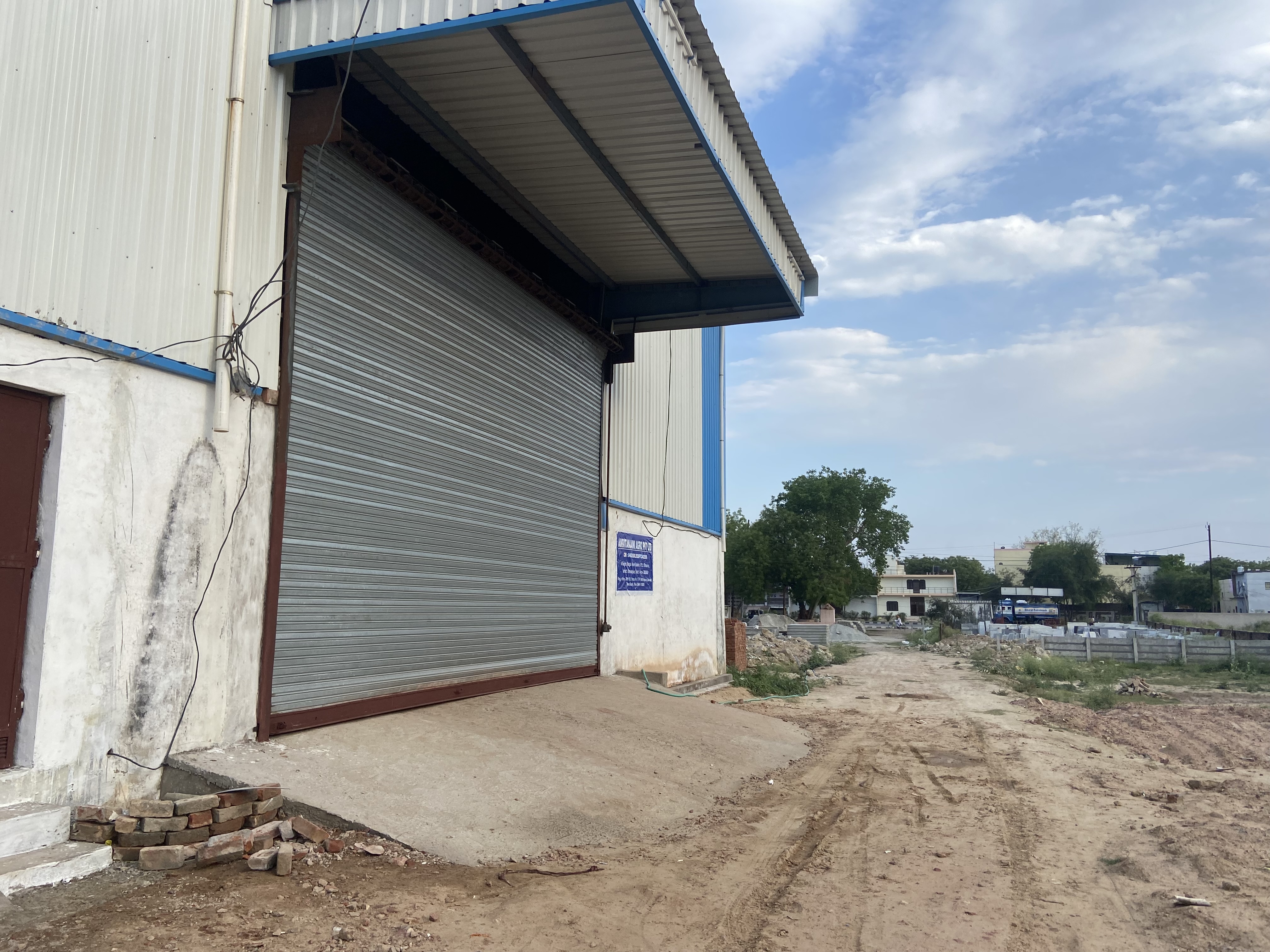 Outer facility and compound area